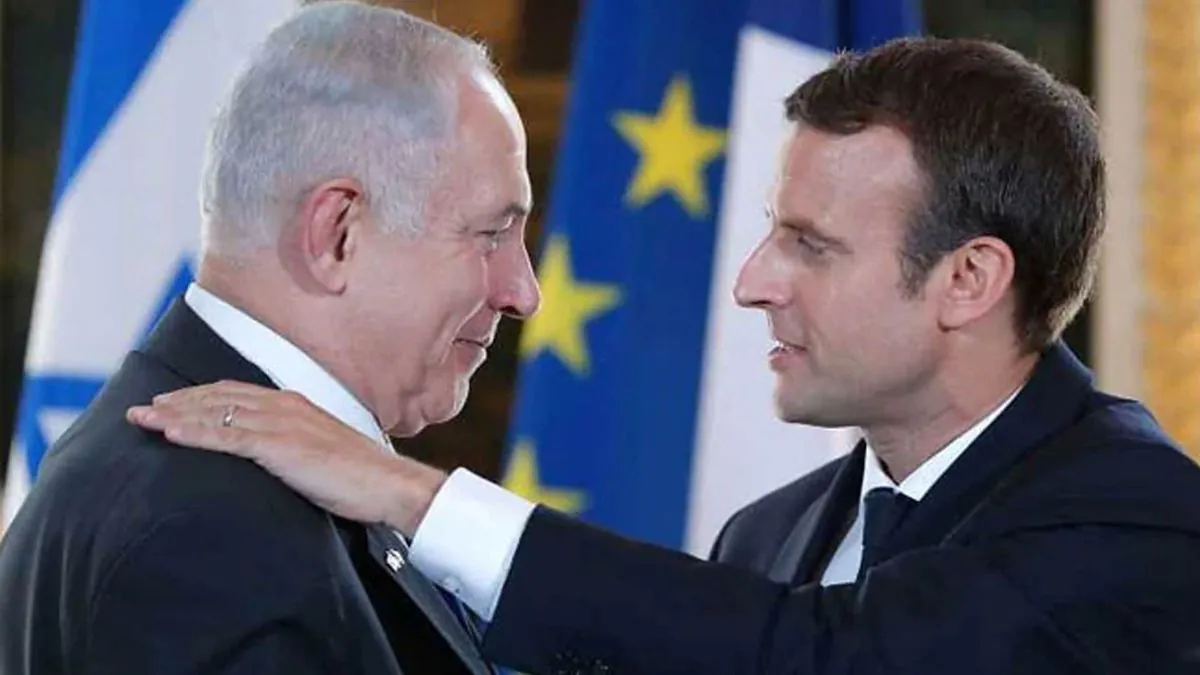 Netanyahu Rebuffs Macron's Call to Halt Arms to Gaza Amid Regional Tensions