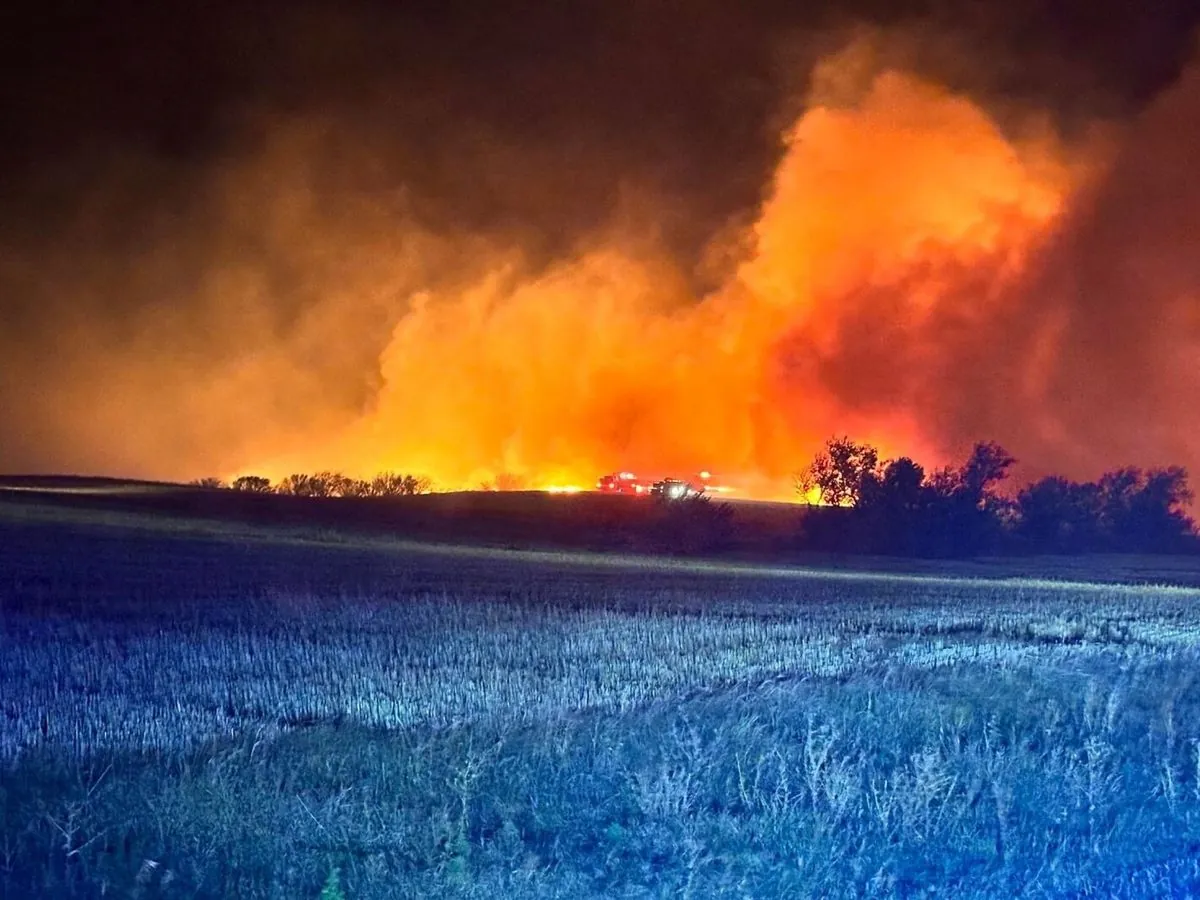 Deadly Wildfires Ravage North Dakota's Western Region