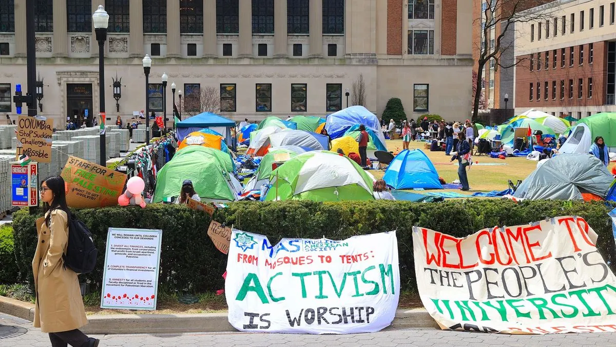 US Campuses Mark Hamas Attack Anniversary with Protests and Vigils