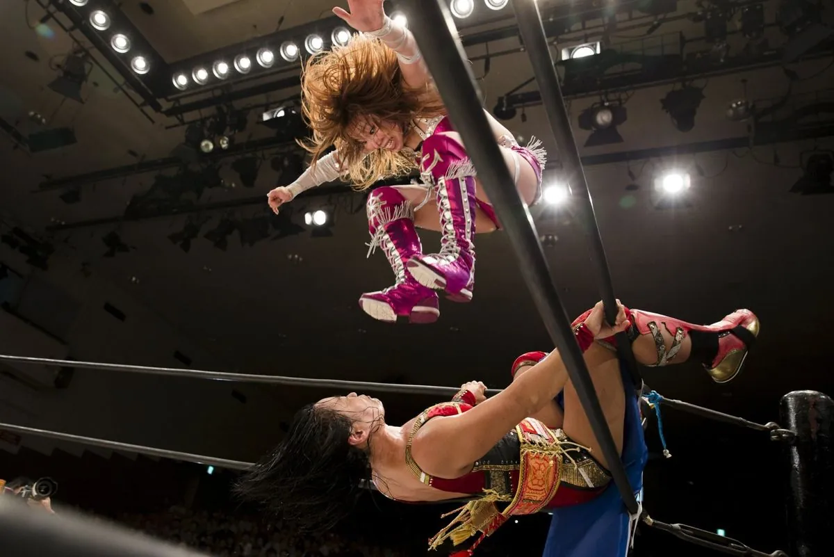 Netflix's "Queen of Villains" Unveils Japanese Wrestling Legend's Journey