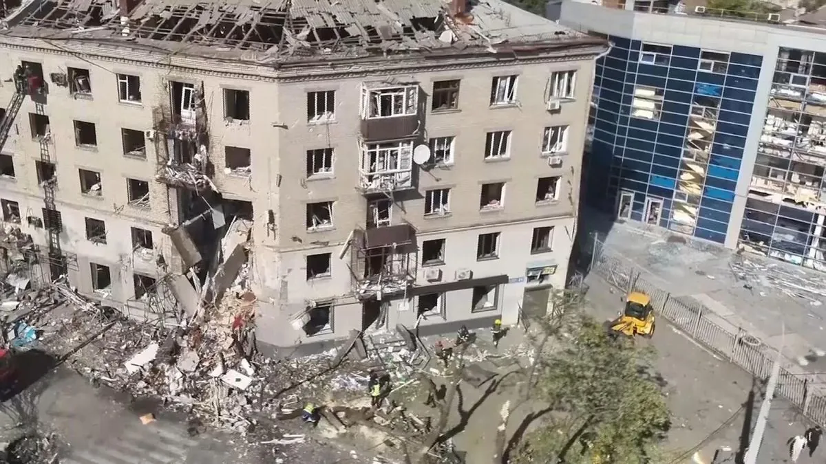 Russian Strike on Kharkiv Injures 11, Including Child, as City Faces Ongoing Attacks