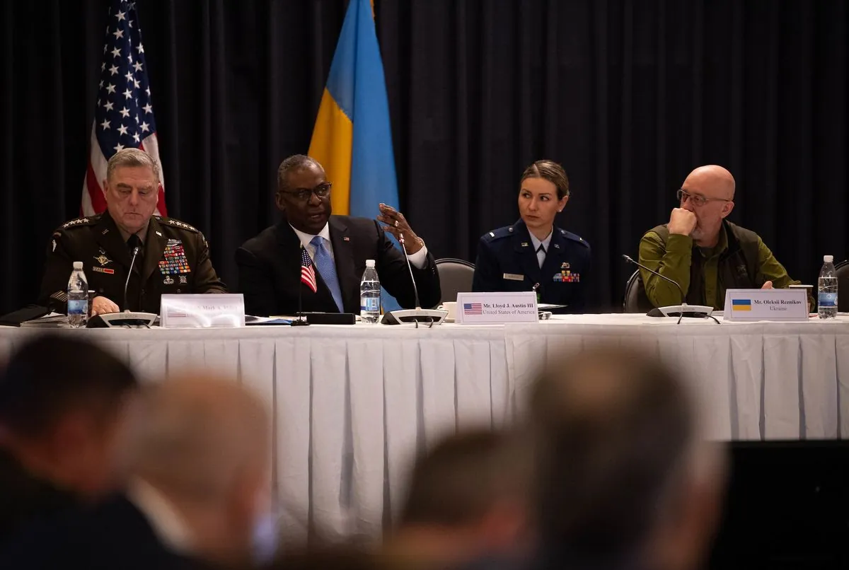 Biden-Led Ramstein Summit Reaffirms Steadfast Support for Ukraine