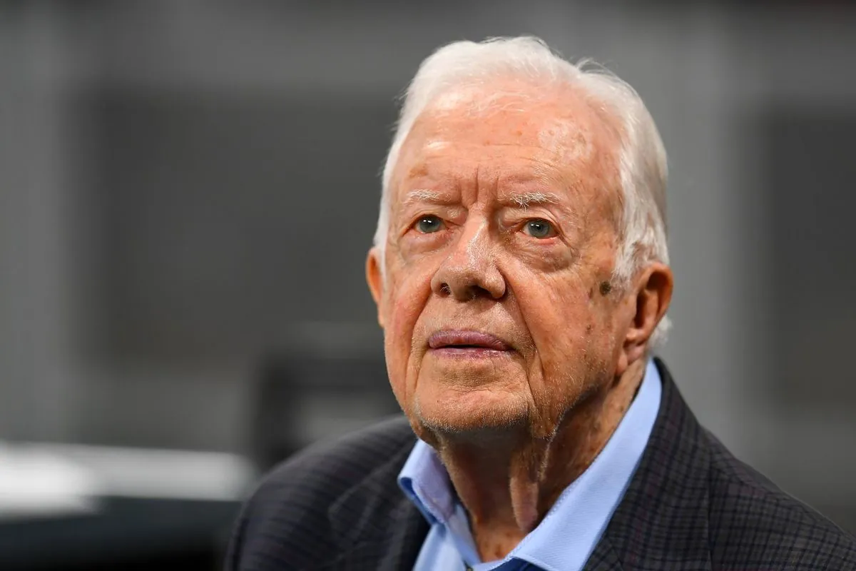 Jimmy Carter, at 100, casts early vote in for 2024 election