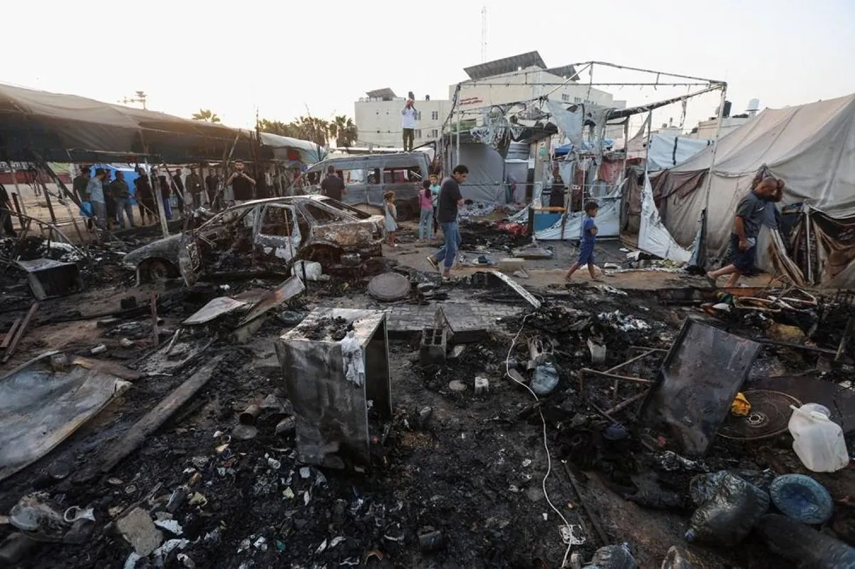 Gaza hospital strike kills 5, injures dozens in tent camp