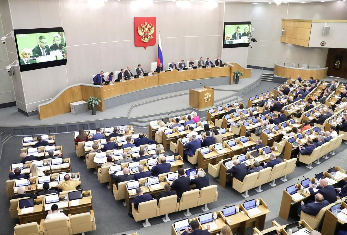 Russia's parliament backs bill to punish "anti-child" speech