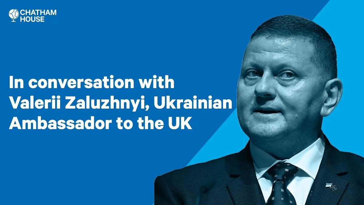 Ex-Ukraine military chief backs Zelenskyy's plan in London talk