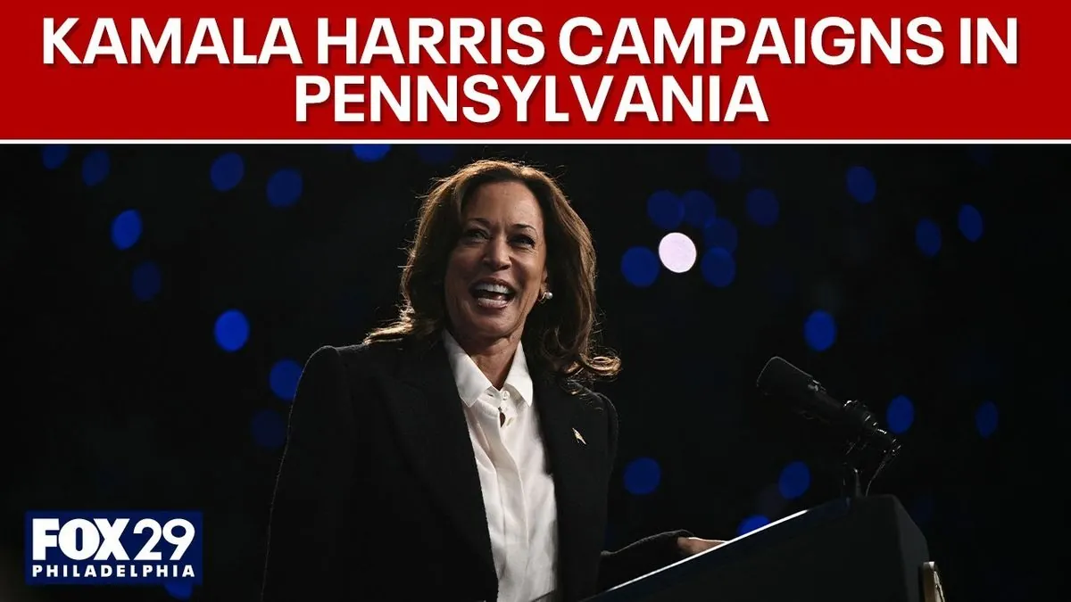 Harris focuses on key states in final weeks of presidential race