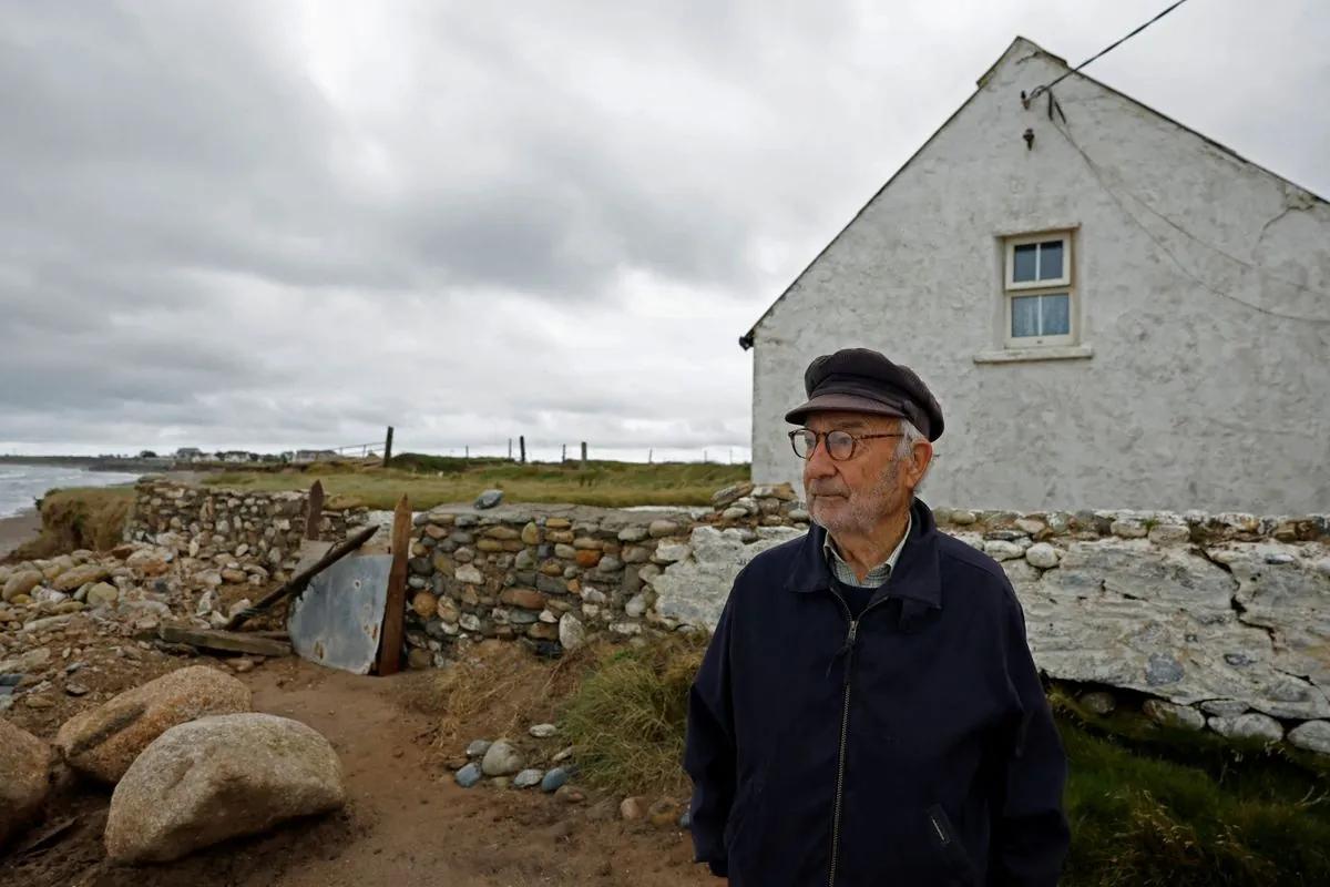 Irish couple's 200-year-old home at risk from rising seas