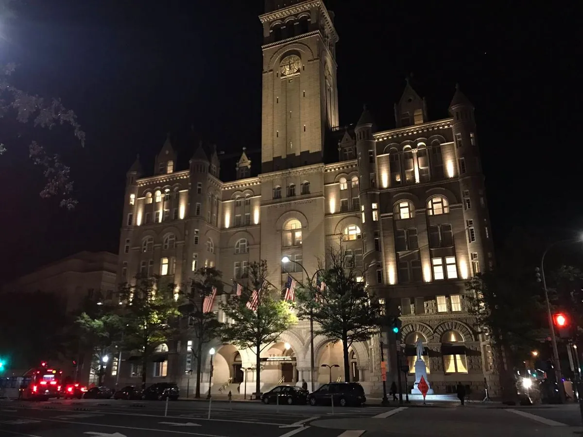 Secret Service paid high rates at Trump's D.C. hotel, report says