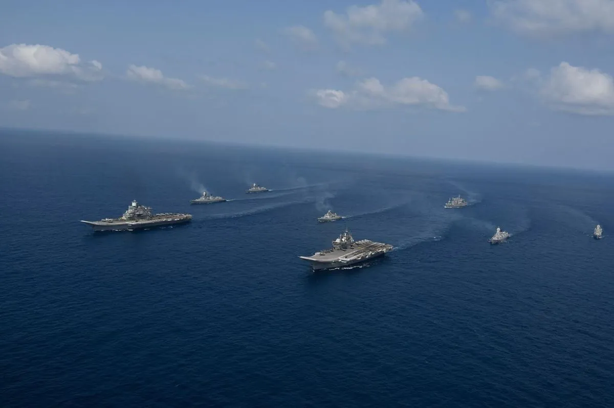 Iran leads naval exercises with Russia and Oman in Indian Ocean