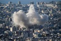 Israel hits Hezbollah in Beirut as Gaza conflict continues