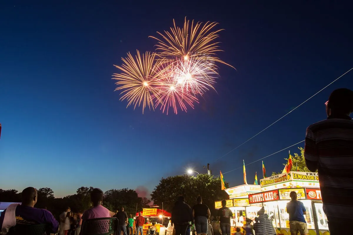 Louisiana church turns into red-white-blue celebration spot near New Orleans