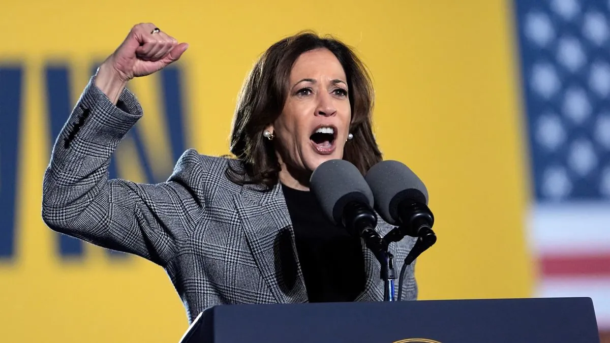 Harris draws huge crowd while warning about power grab risks at historic site