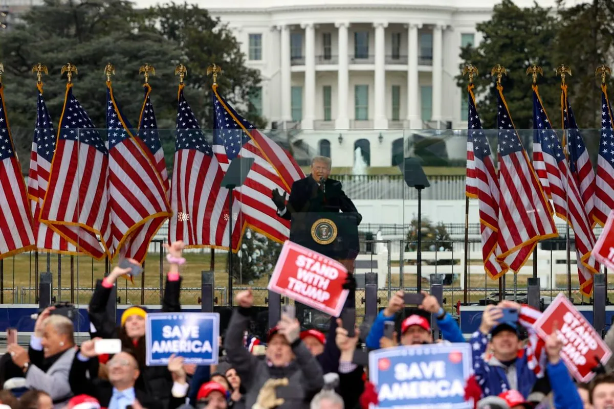 Former president cant stop talking about crowd numbers from past event