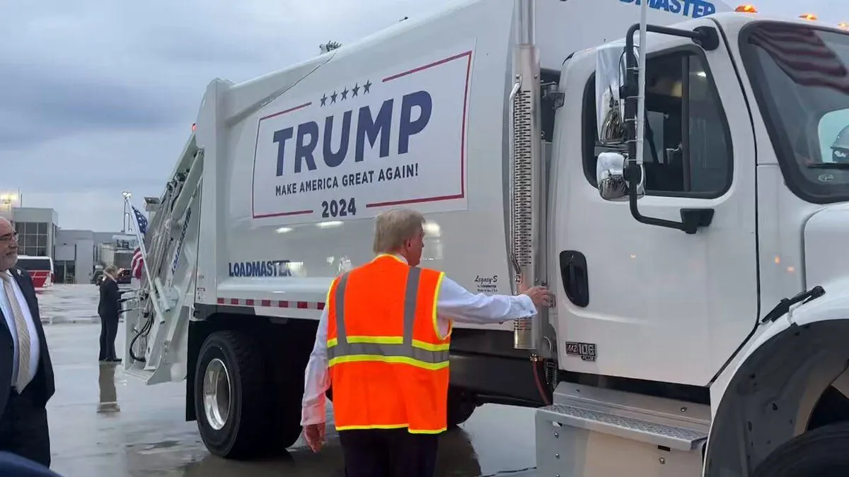 trump-turns-bidens-words-against-him-with-unusual-garbage-truck-appearance