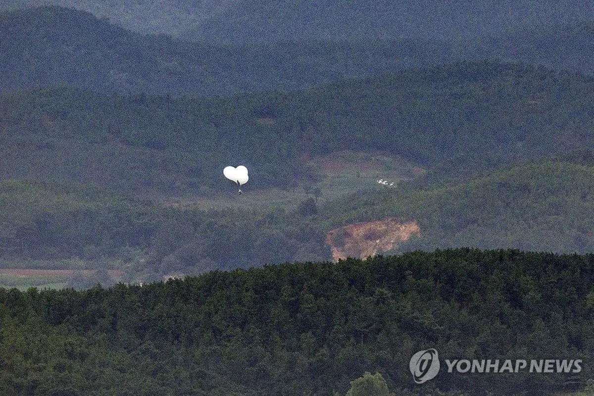 South Korean police blocks families' balloon launch near North Korean border