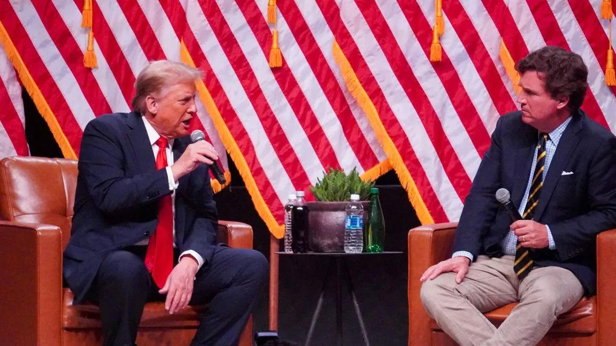 Trump takes aim at Cheney during Arizona talk show appearance