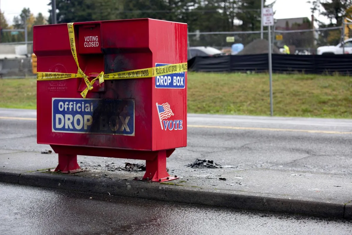 Washington puts National Guard on alert after ballot box attacks