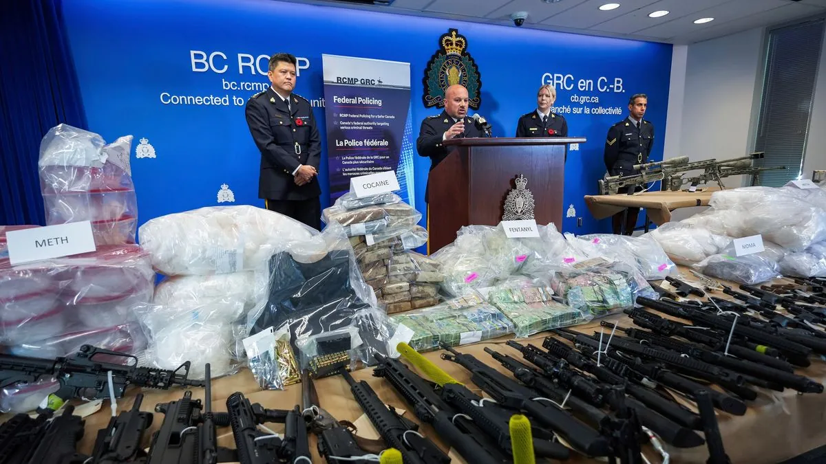 Canadian police uncover record-breaking drug lab with nation-threatening capacity