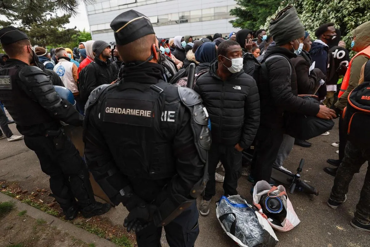 Mass relocations in Paris raise questions before summer sports event