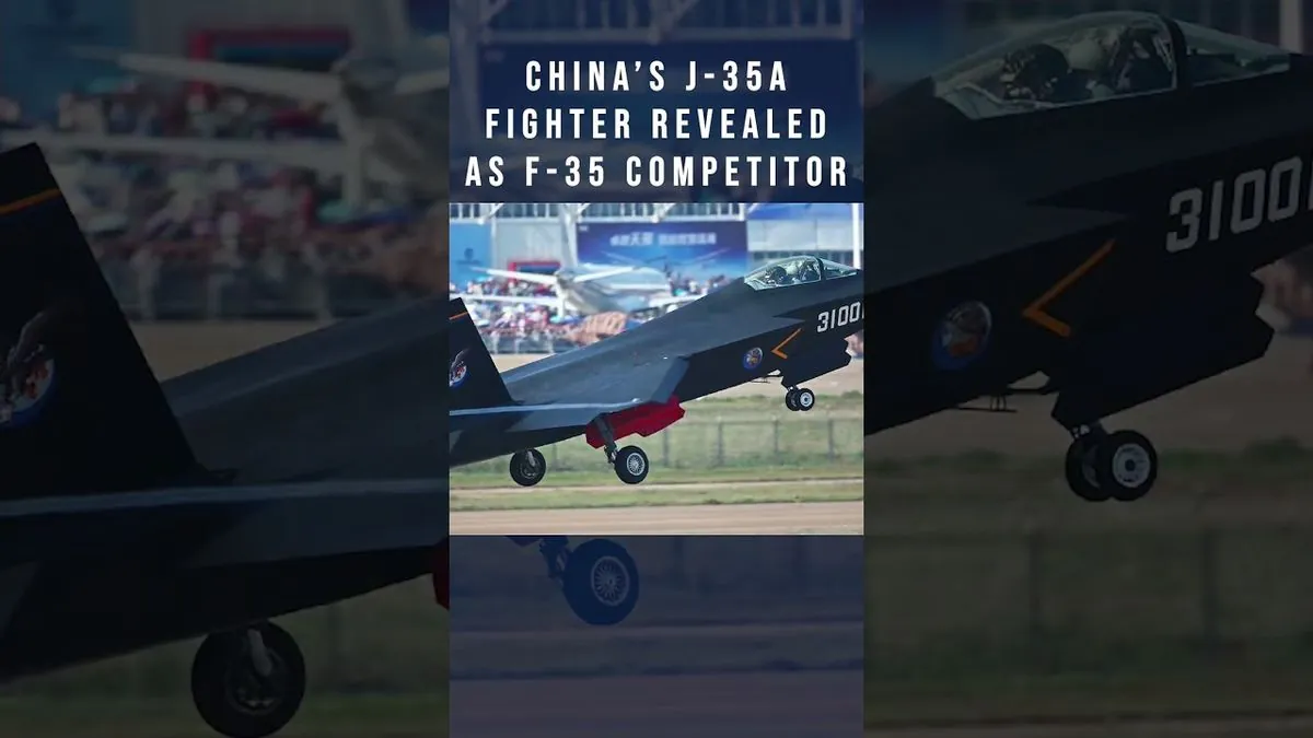 China's newest stealth jet makes public debut at major air show next week