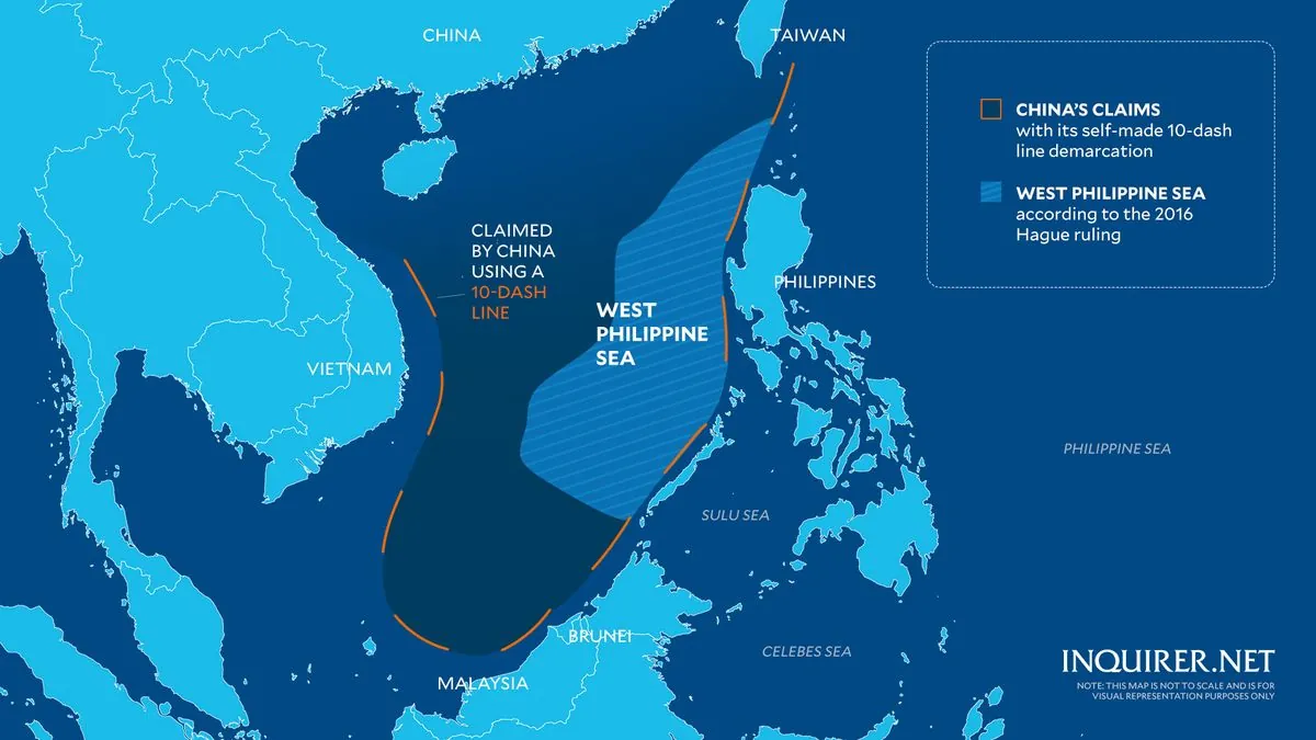 New Philippines laws about sea rights make China unhappy