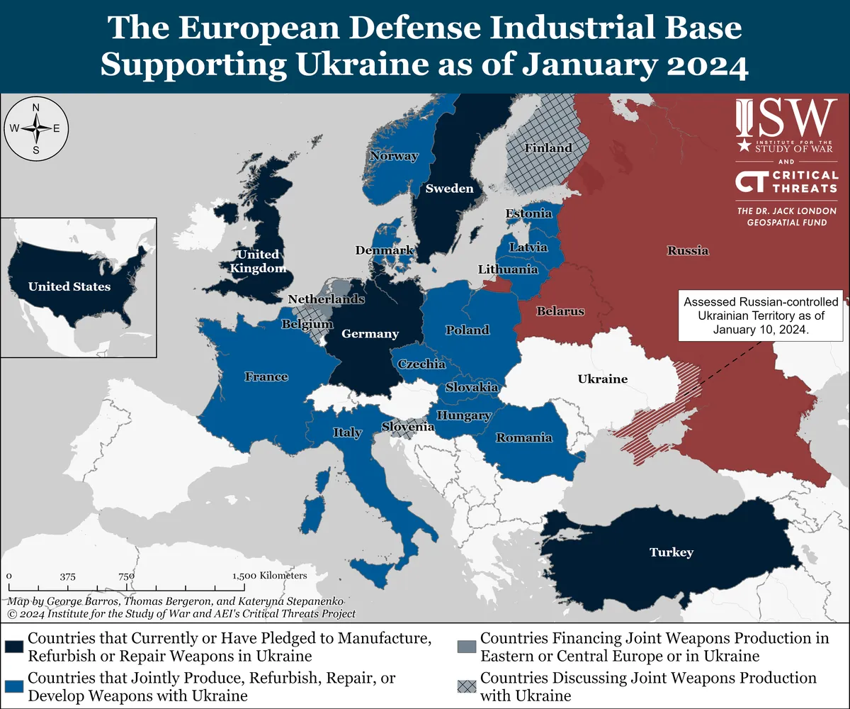 Ukraine's weapon industry gets major boost from European partnerships