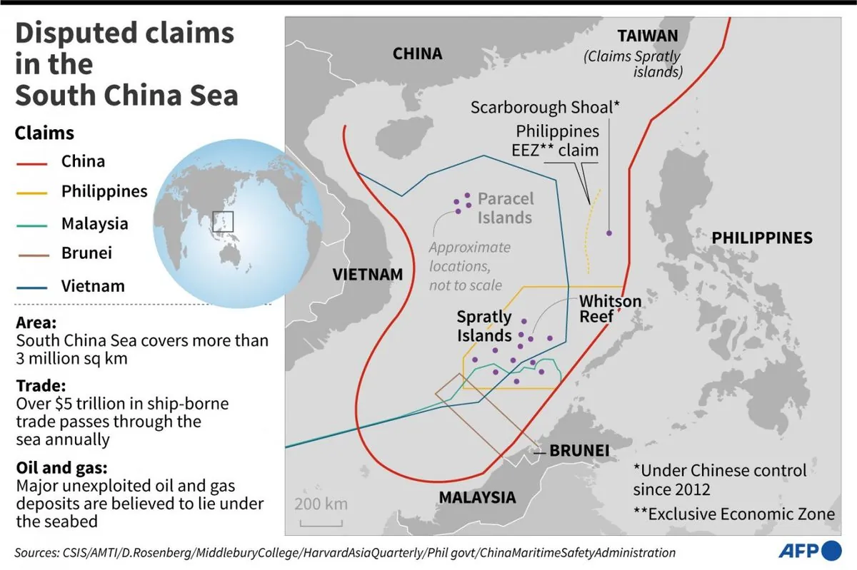 Malaysia challenges Philippines' new sea laws over territory dispute