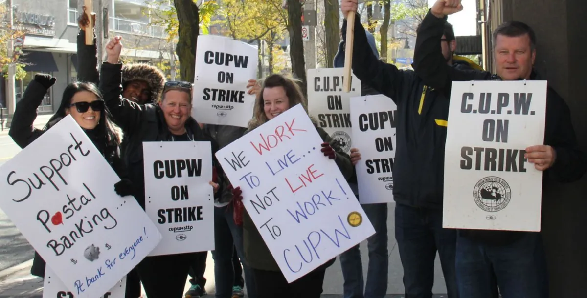 Canada Post workers walk out as holiday shipping season approaches