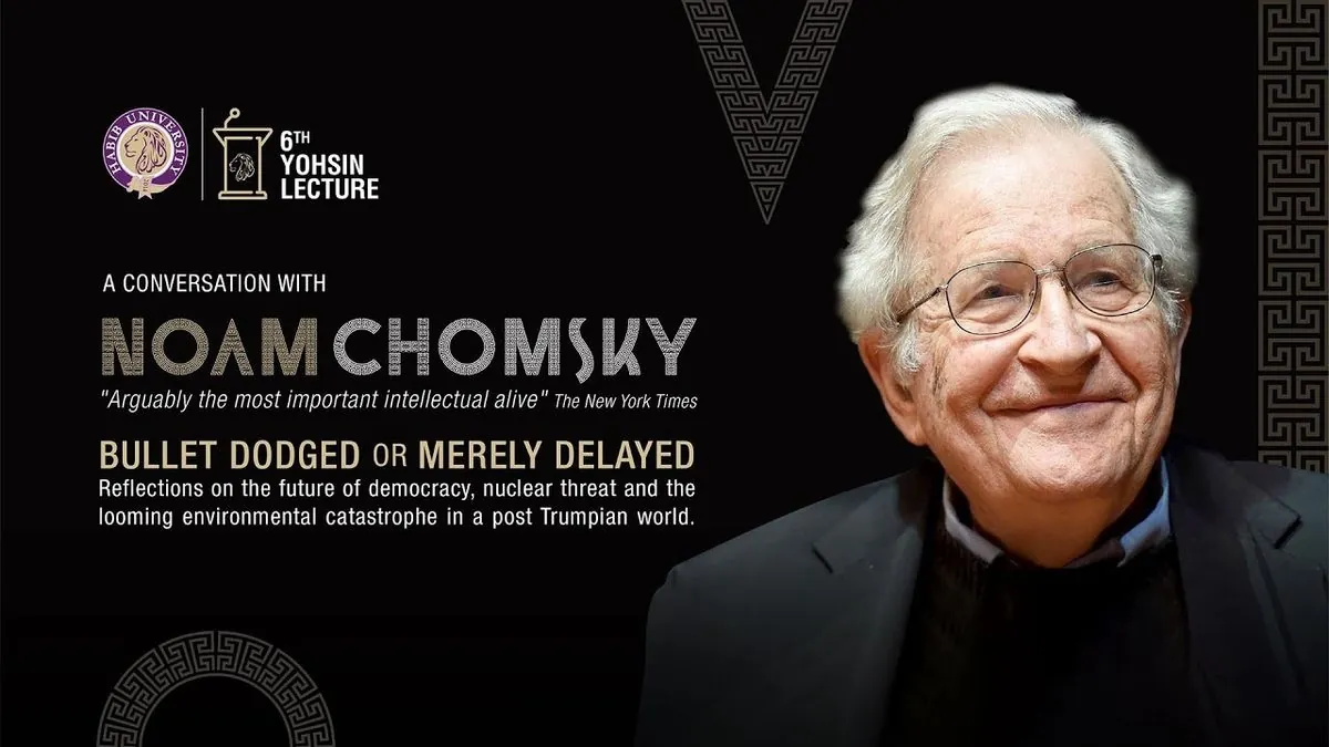 New Chomsky book shows dark side of America's global actions