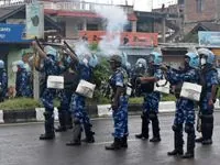 Northeast India state cuts internet as protesters target politicians' homes