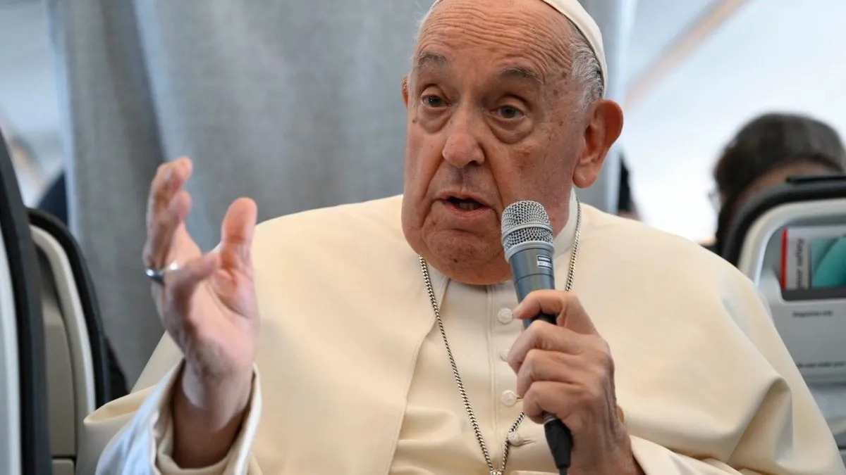 Pope suggests formal probe into Israel's military actions in Gaza