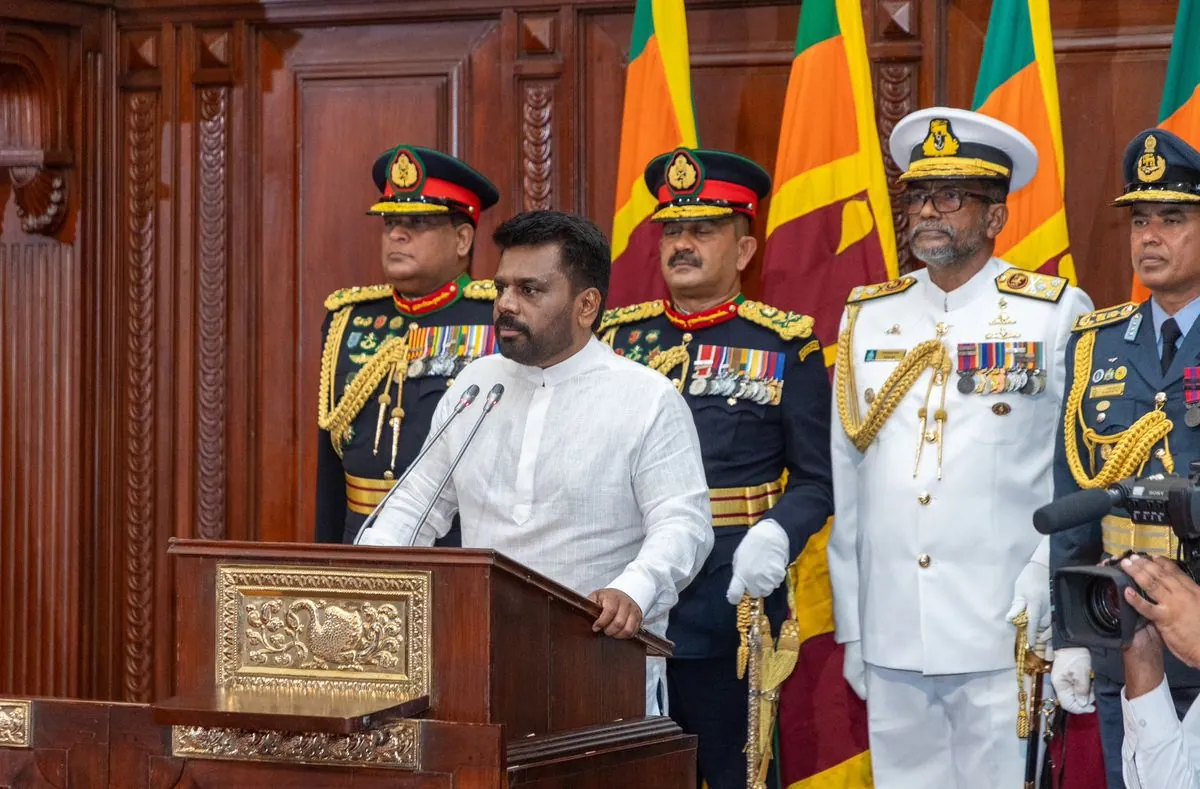 Sri Lanka's new cabinet takes shape as president keeps finance role