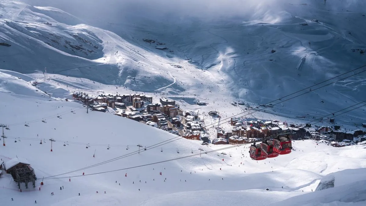 Early morning mishap hits French Alps cable car with construction crew aboard