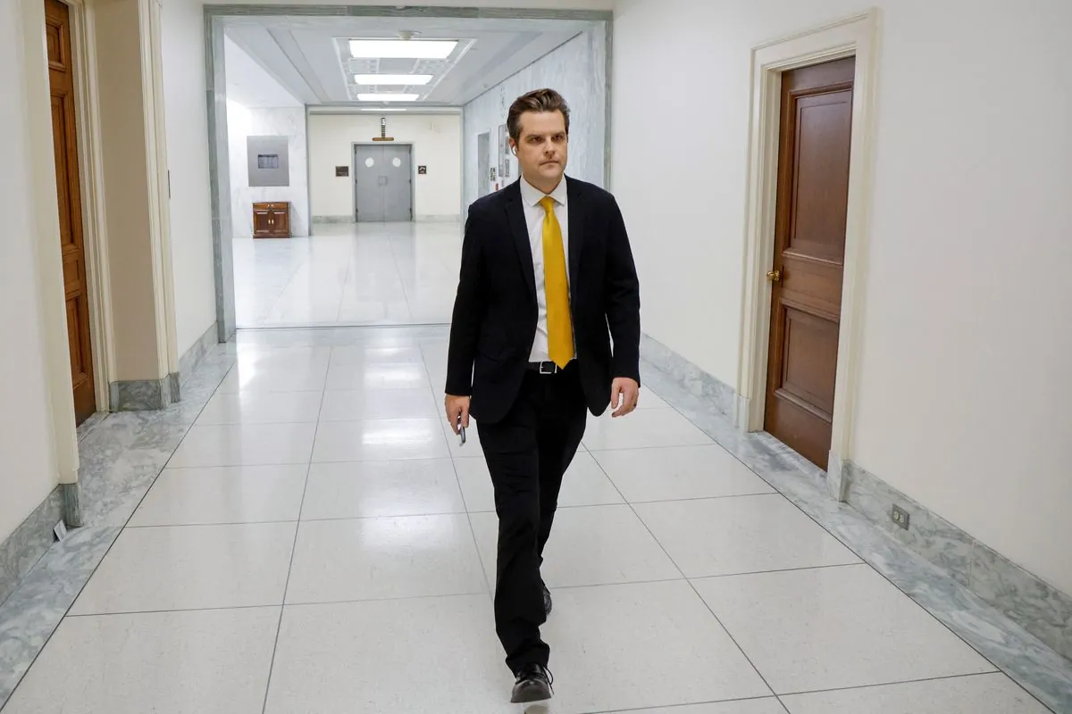 Senate probe into Matt Gaetz past heats up before attorney general hearing