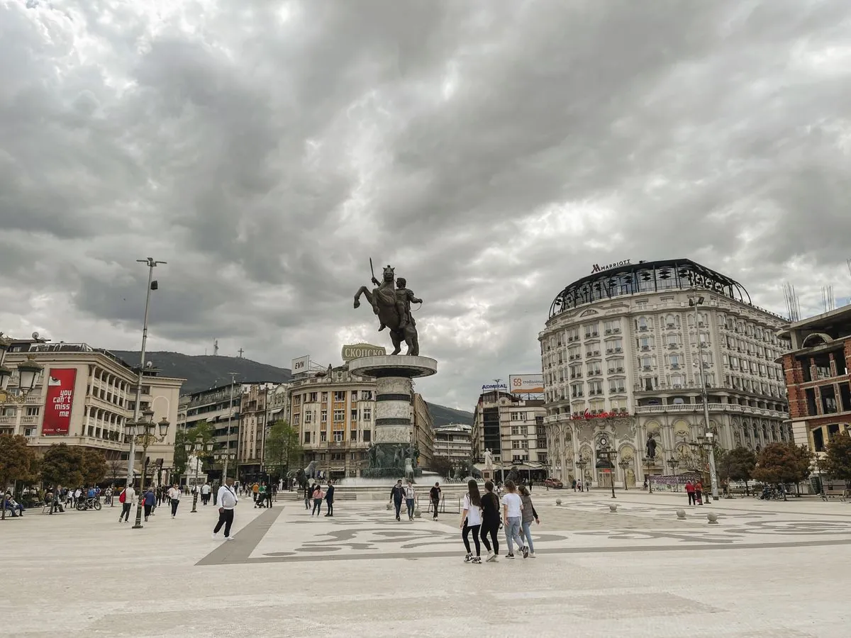 Bus system shutdown leaves thousands stuck in North Macedonia's capital