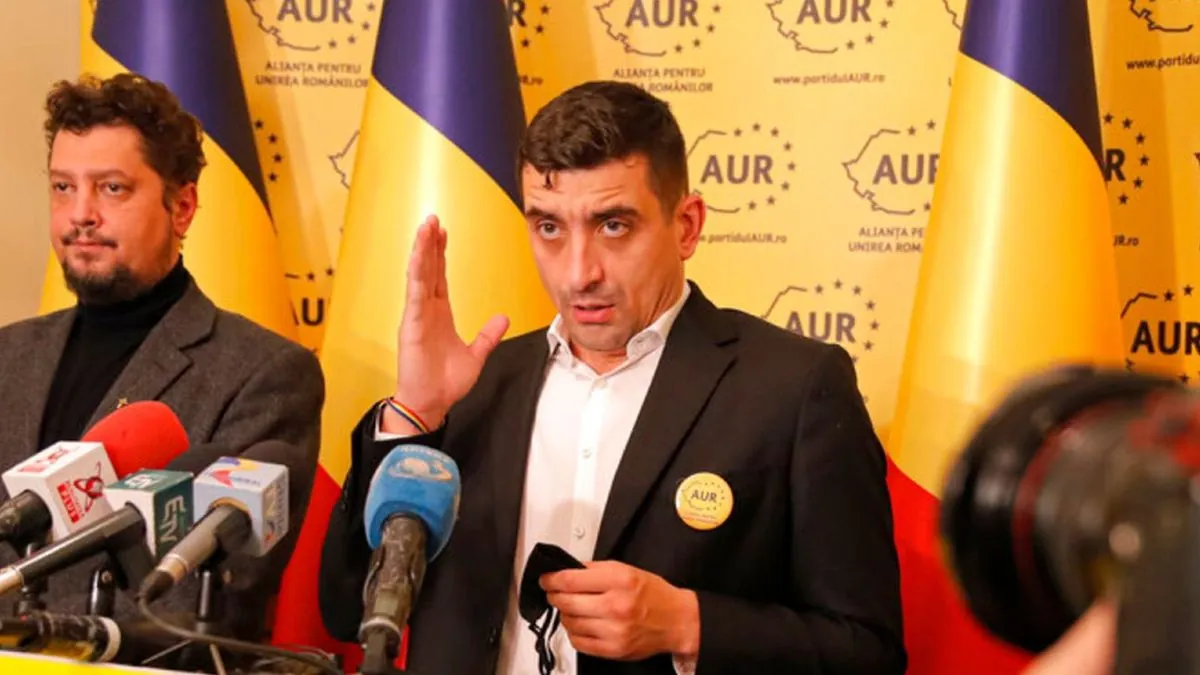 Romanian nationalist leader shares bold views before presidential election