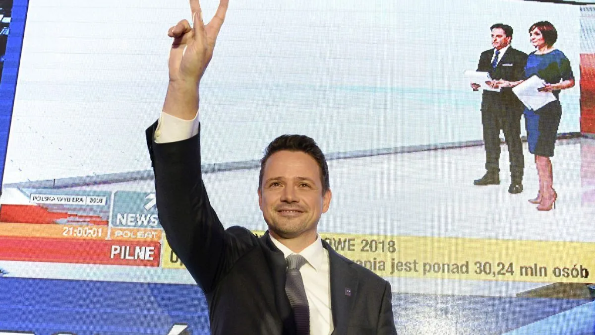 Warsaw mayor steps up to challenge Poland's presidential seat in upcoming race