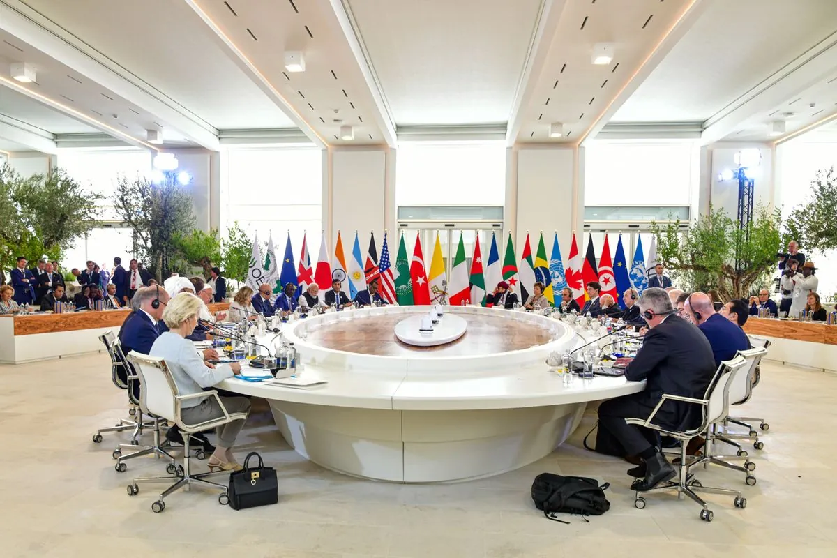 G7 ministers gather in Rome for crucial peace talks before US power shift