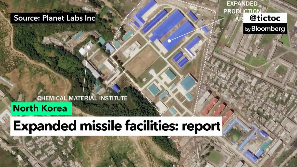 Secret satellite photos expose North Korea's growing missile factory