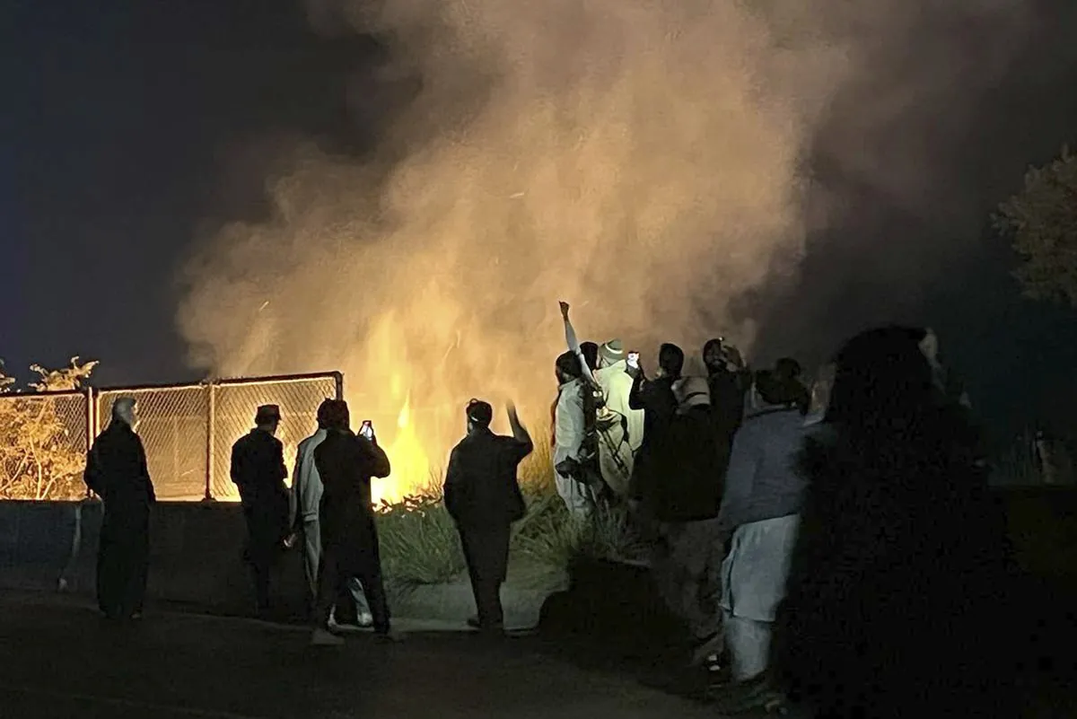 Night raid breaks up massive protest in Pakistan's capital