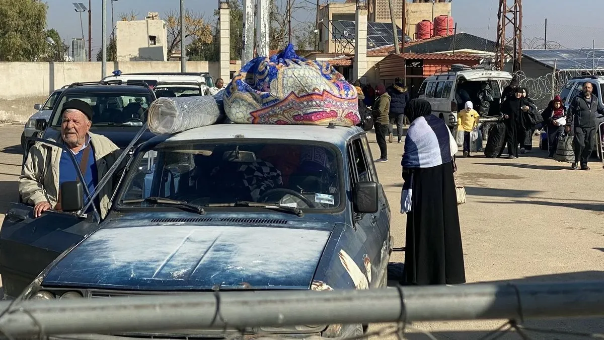 Mass return to Lebanon as border traffic hits peak during rare ceasefire