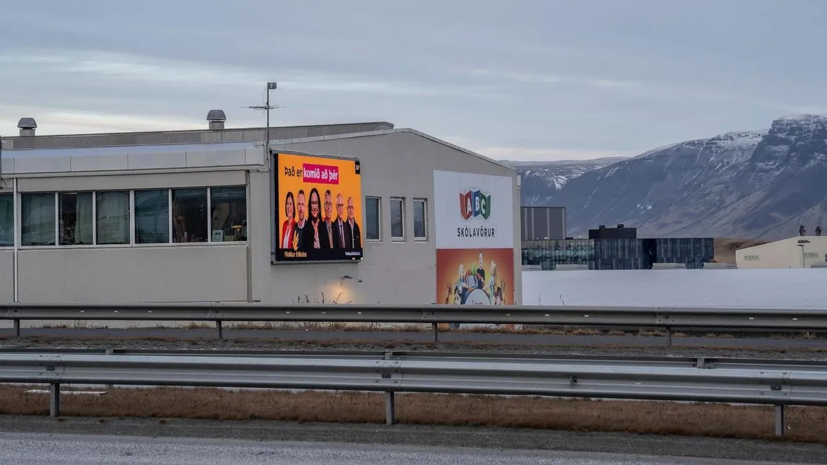 Iceland's political landscape shifts as winter storm hits election count