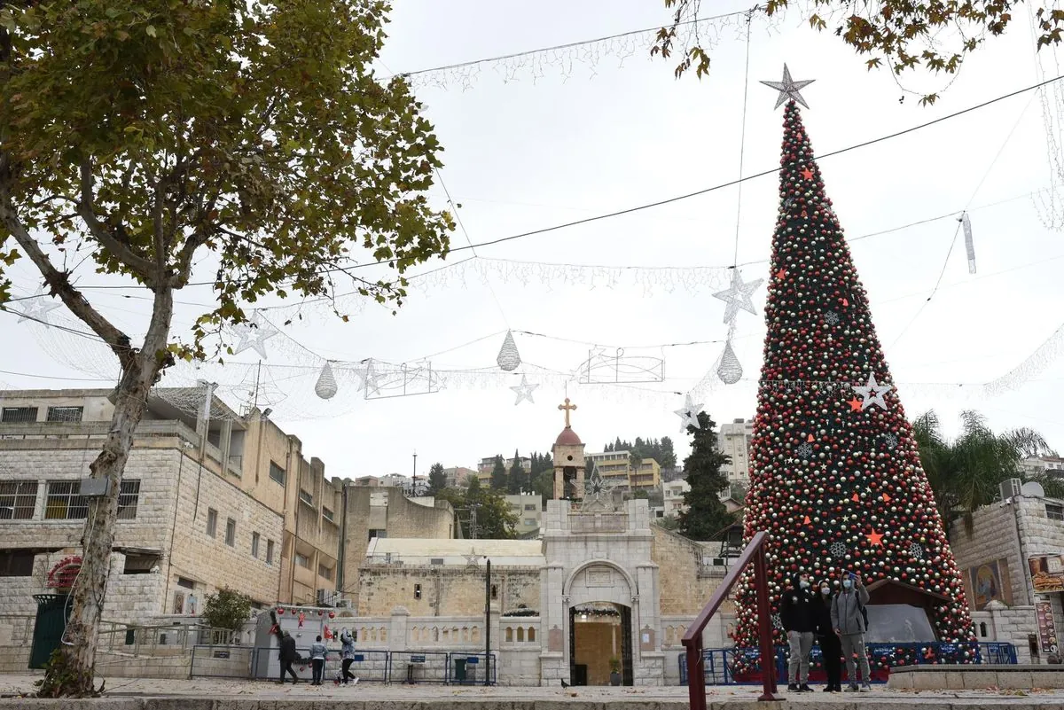 Bethlehem's empty streets tell story of changed holiday season