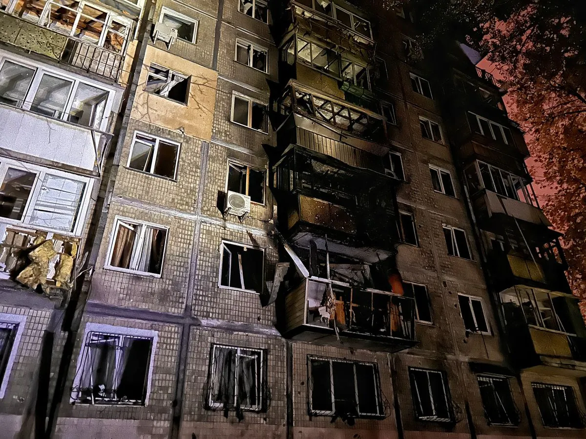 Russian drone hits apartment block in western Ukraine city, leaving casualties