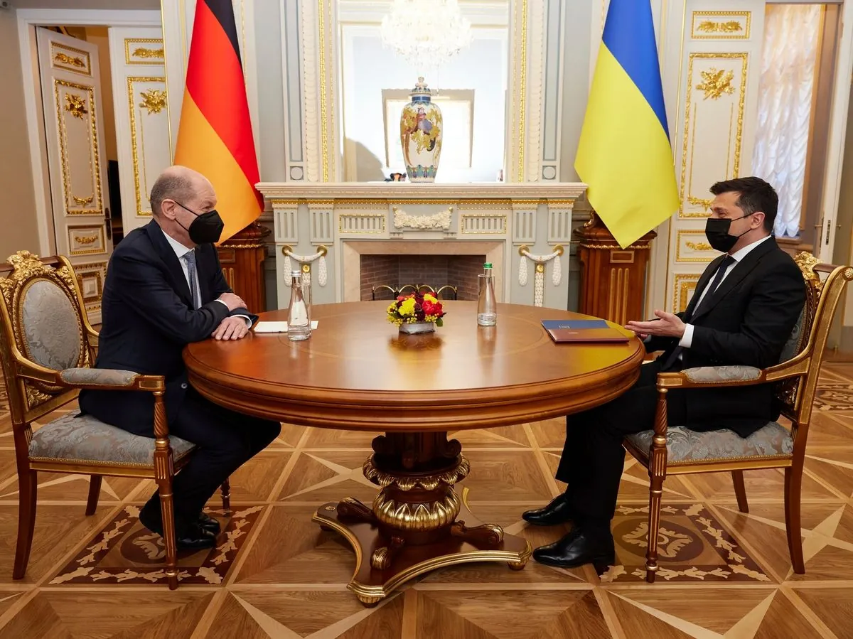 German leader's Kiev trip brings massive military support package