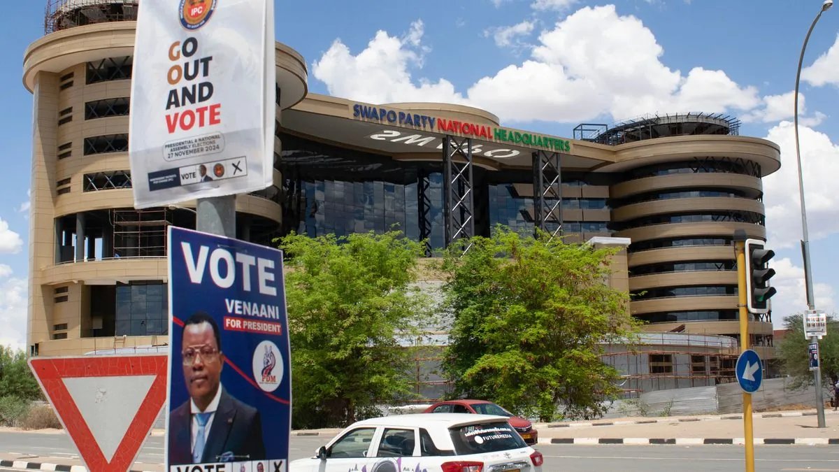 Breaking: Namibia's election results spark legal battle after 3-day voting chaos