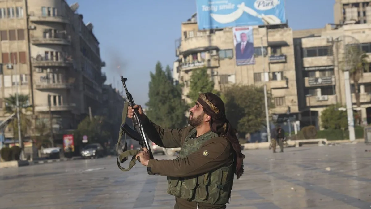 Sudden power shift in Syria: Rebels take control of key northern city