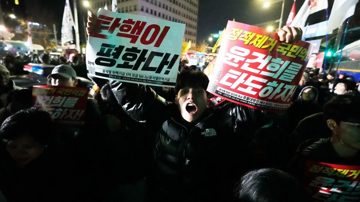 South Korean leader's martial law move triggers nationwide political storm