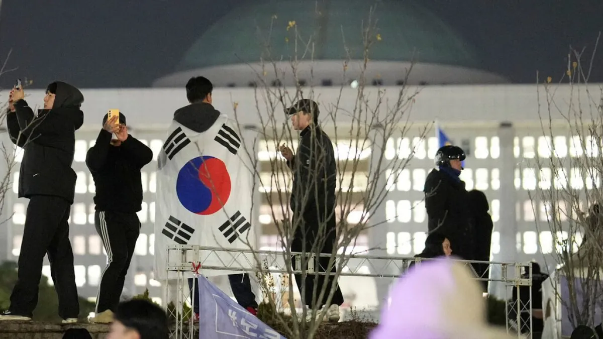 South Korean leader's power hangs by thread as parliament prepares major vote